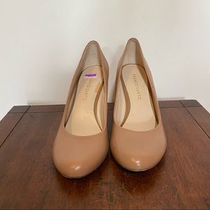 Franco Sarto Wedge Tan Heel sz 7